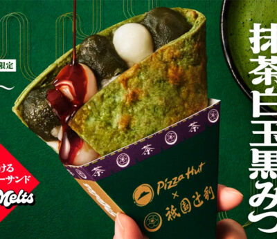 El matcha llega en forma de pizza