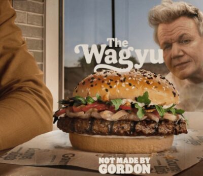 La hamburguesa más cara de Burger King llega a Reino Unido con el sello de ‘Not Made by Gordon’