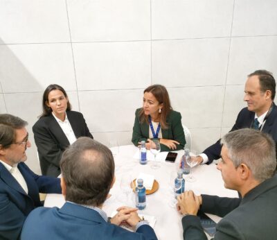 Pesca.- Villaverde mantiene un encuentro con la armadora Baipesca y con representantes de la FAO en el marco de Conxemar