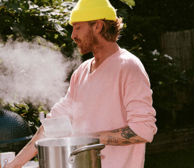 Paul Delrez nos deleita con su receta de pasta a la marinera