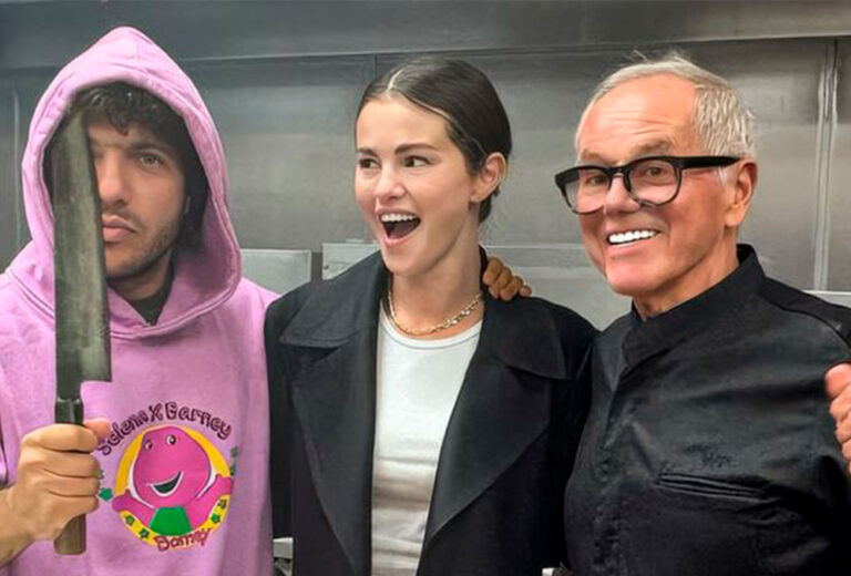 Wolfgang Puck diseña el menú de boda de Selena Gomez y Benny Blanco