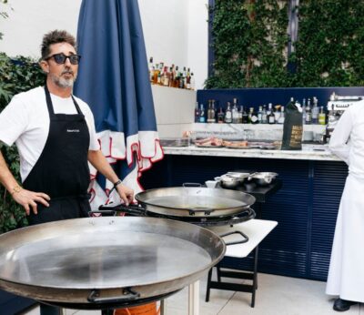 Así ha sido el Gastrosábado de Forbes House con el mejor maestro arrocero, Edu Torres