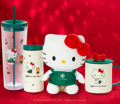 Hello Kitty lleva la nostalgia a Starbucks
