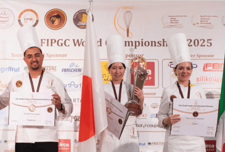 Así es el tiramisú con el que Japón ha conquistado el Campeonato Mundial