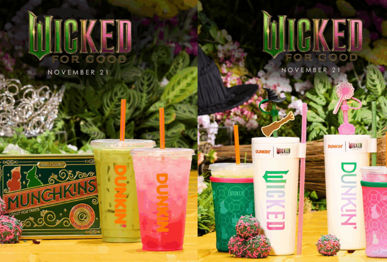Dunkin’ presenta una colección especial inspirada en Wicked