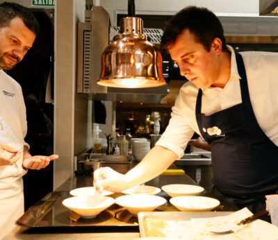 Nublo deleita a los socios de Forbes House con sus mejores platos en una nueva edición de Chef’s Table