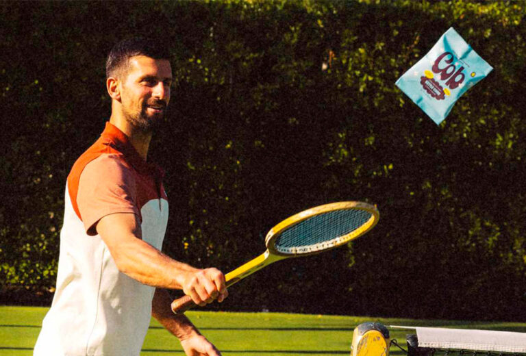 Djokovic entra en el juego de los snacks