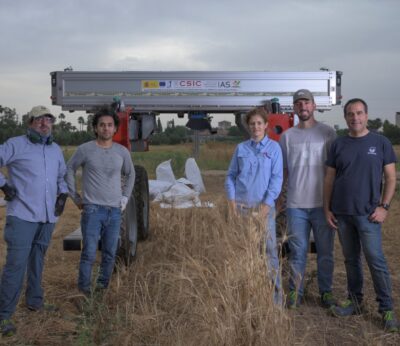 Investigadores del IAS desarrollan un robot que revoluciona el fenotipado agrícola
