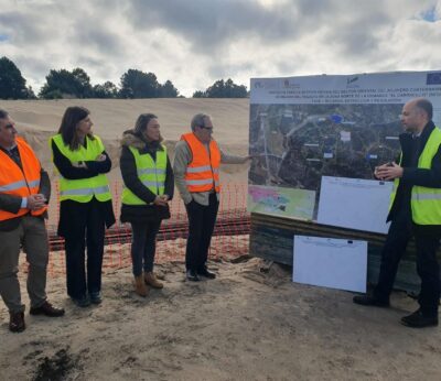 Las obras del regadío norte del Carracillo (Segovia) incluyen una balsa que almacenará 168.000 metros cúbicos del Cega