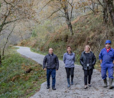 El Gobierno de Cantabria repara el camino de Pujayo ‘Subida a Obios’