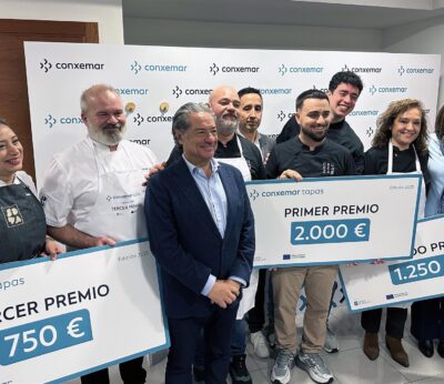 Pesca.- El restaurante Crudeza de Vigo, primer premio del concurso Conxemar Tapas 2025 con su ‘Ceviche Nikkei’