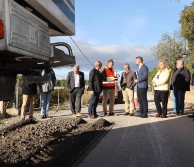 El 96,5% de las obras en caminos rurales dañados por la dana están en ejecución o terminadas