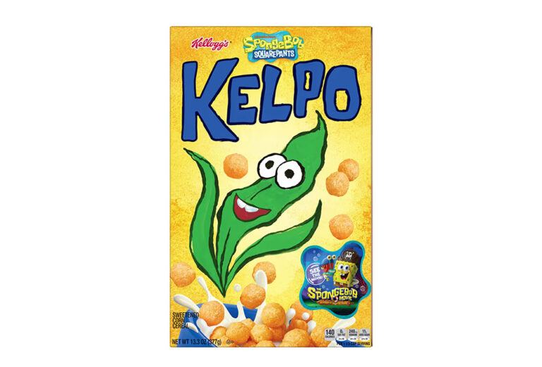 Kellog’s hace realidad los cereales Kelpo de Bob Esponja