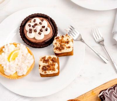 Martha Stewart bakes an assortment of desserts for Crumbl