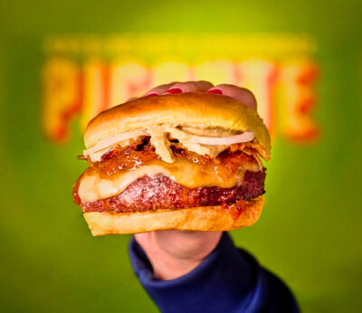 La nueva burger de Roberto Ruiz es puro fuego