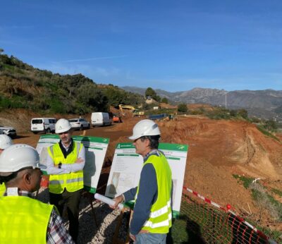 Granada.-Agua.- La Junta invierte 8,2 millones en dos obras para garantizar el agua a regantes de Almuñécar y Jete