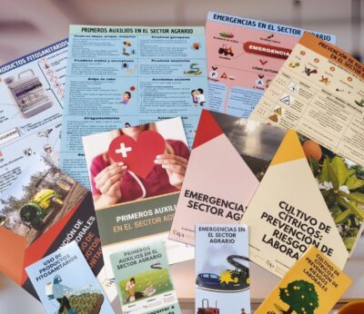 Lanzan materiales didácticos para reforzar la prevención de riesgos laborales en el sector agrario