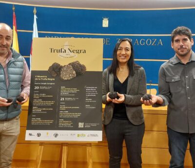 Zaragoza.- La trufa negra se viste de largo con actividades en Belchite, Zuera y Zaragoza
