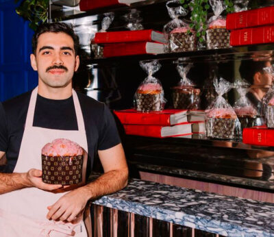 Alejandro Serrano firma el panettone rosa de The Social Hub