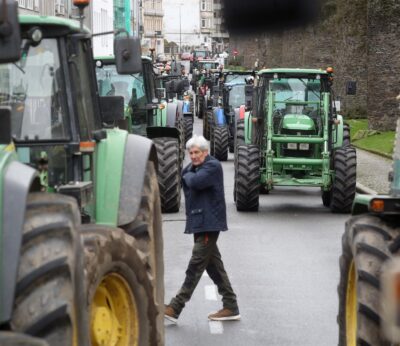 Rural.- Los tractores volverán este jueves a Lugo para continuar la protesta contra el acuerdo con Mercosur