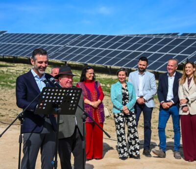 Jaén.-Agua.- Regantes de Mengíbar podrán reducir costes con la ampliación y mejora de su planta fotovoltaica