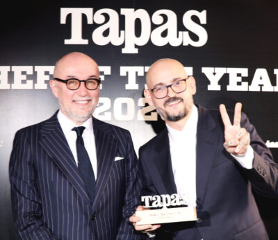 Aitor Zabala recibe el premio Chef of the Year 2026 en Forbes House: «Va por  la gente que trabaja, que tiene sueños»